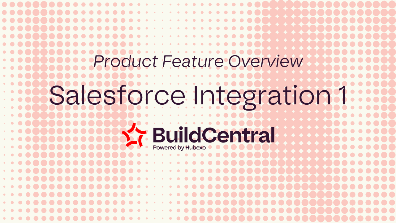 Salesforce Integration 1